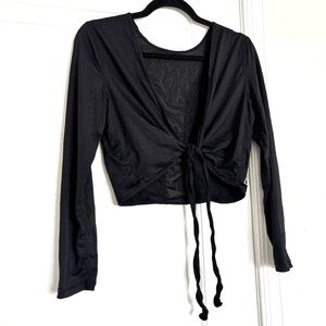 Buffbunny Tie-Front Crop Top